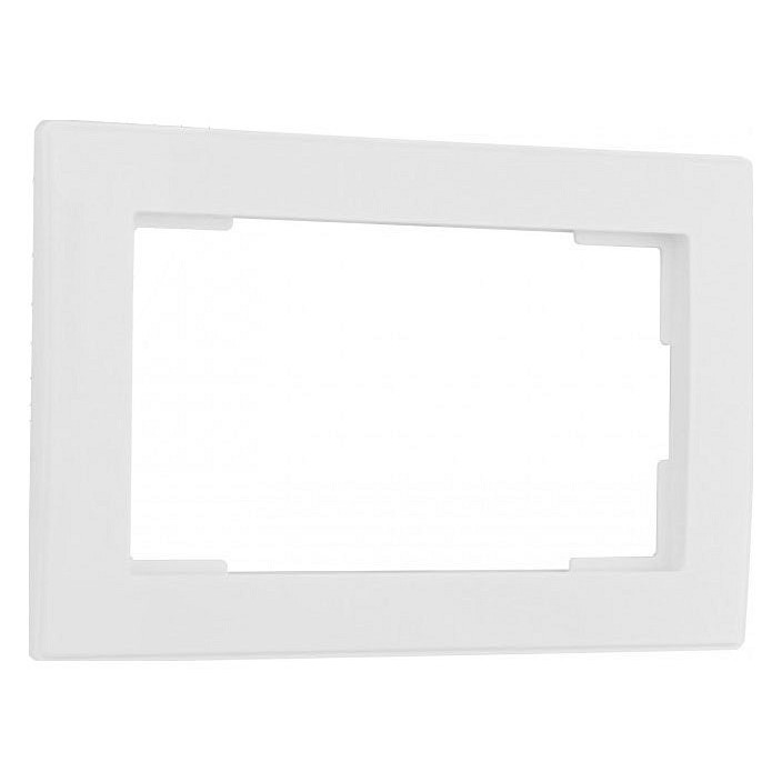 Рамка для двойной розетки arte milano am-503.06 503.06-double.white